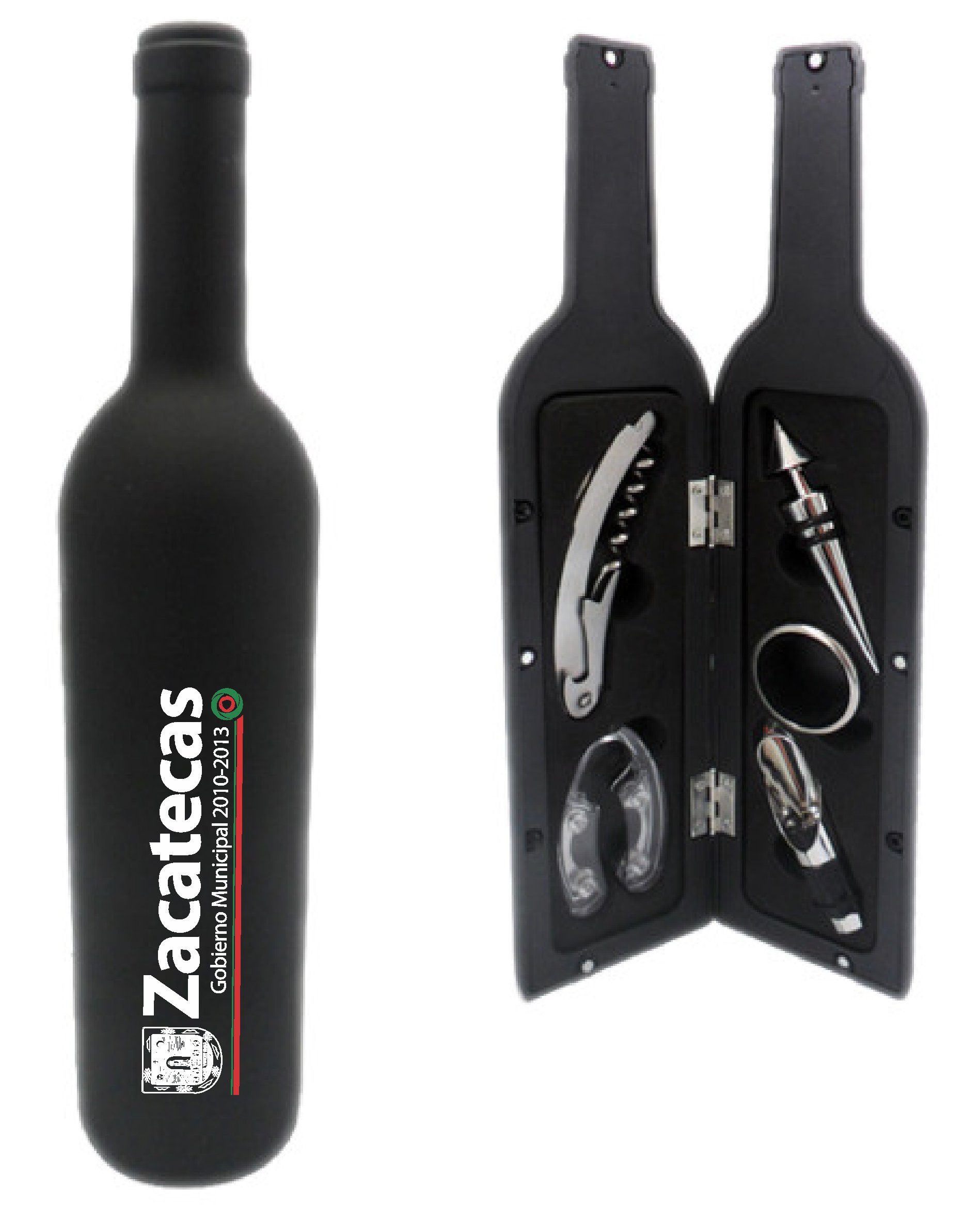 BOTELLA CON ACCESORIOS MOD. C143